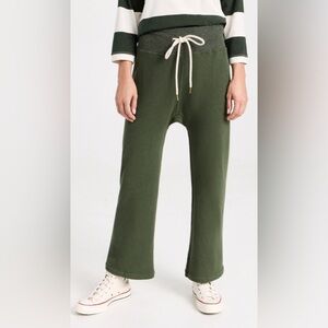 THE GREAT. The Relay Sweatpants in Overdye Cypress